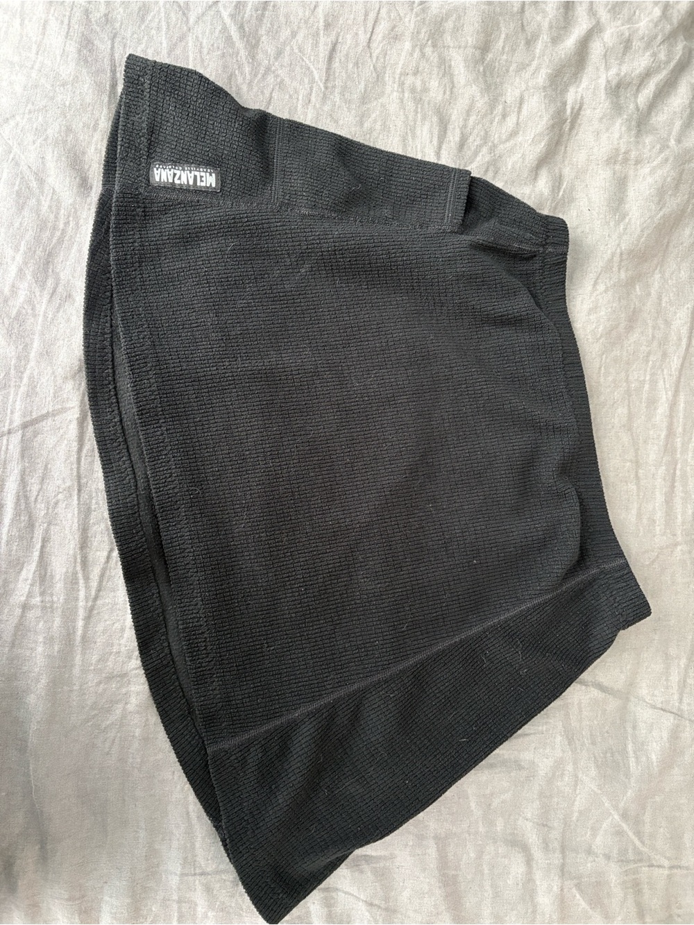 Melanzana Black Knit Skort